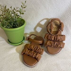 Vince Camuto Kids Brown Sandals